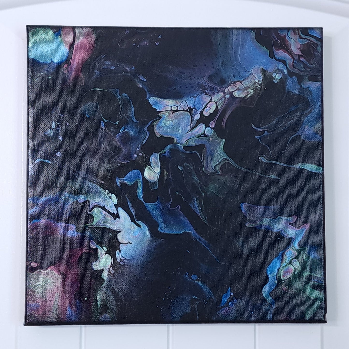 10x10 Metallic Fluid Painting