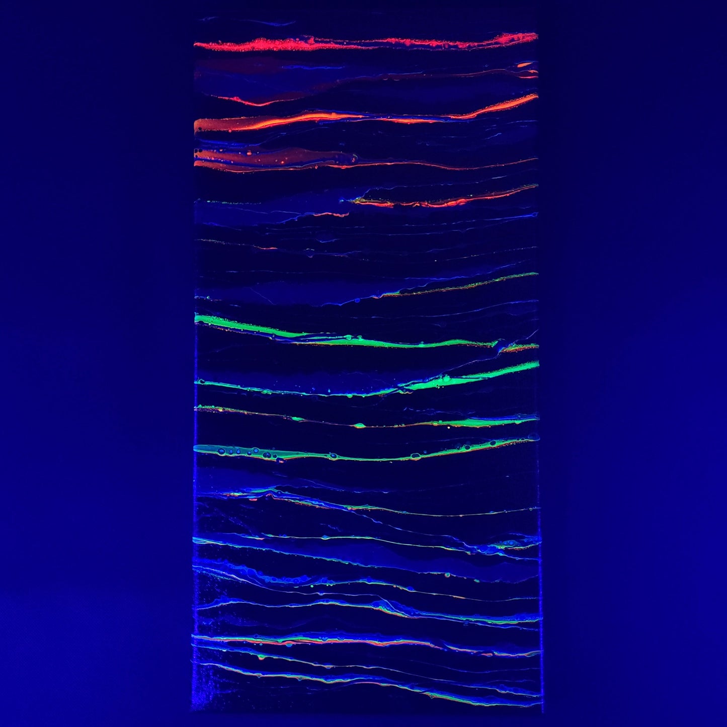 10x20 Rainbow Stripes UV Painting