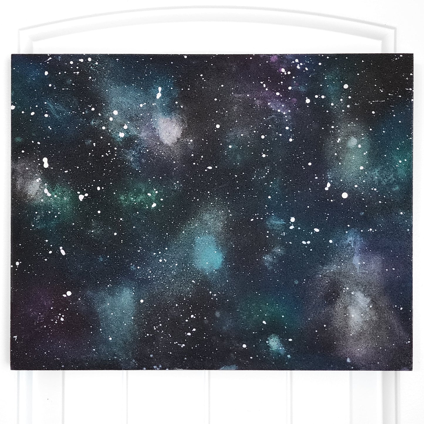 11x14 Inked Galaxy Painting