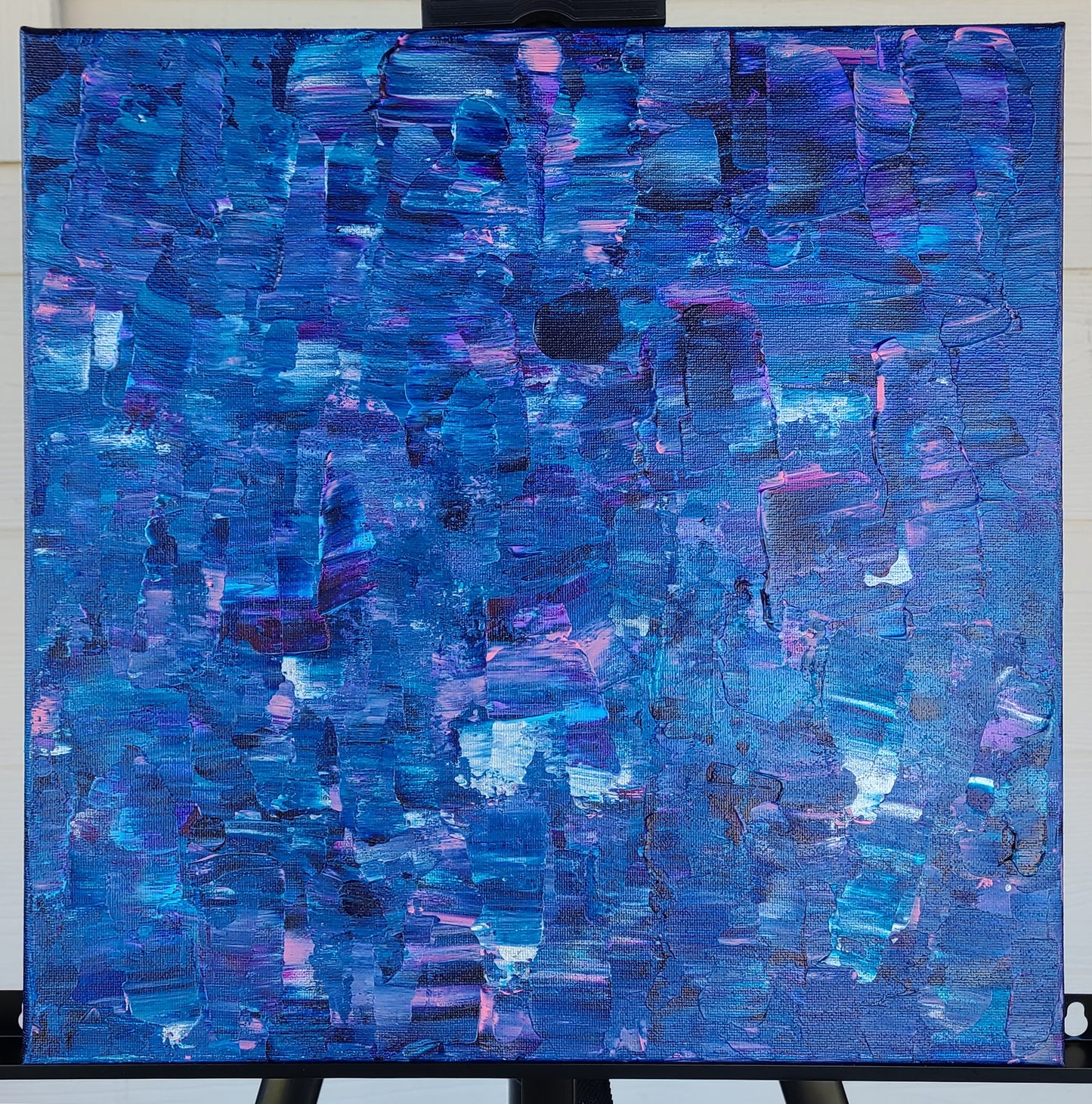 14x14 Blues Painting