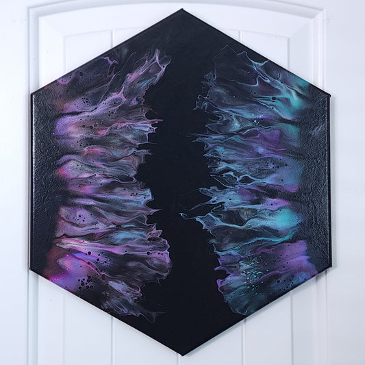 14x16 Hexagon Painting