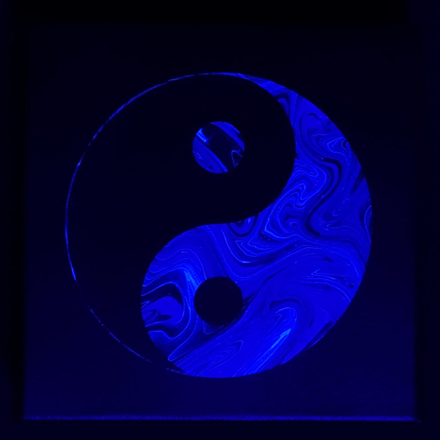 4 pc. "PLUR" Paintings
