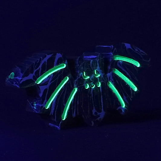 Green Bat Wooden Decor