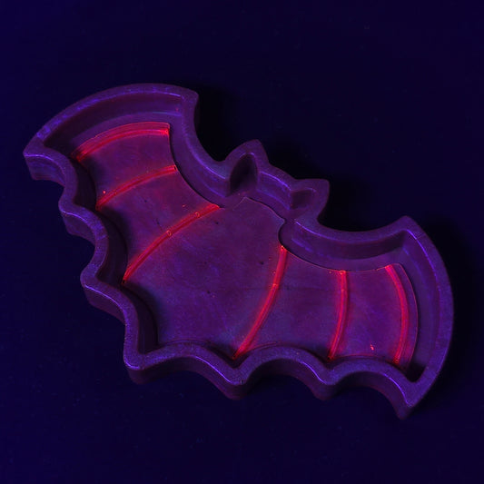 Resin Tray- Purple Bat
