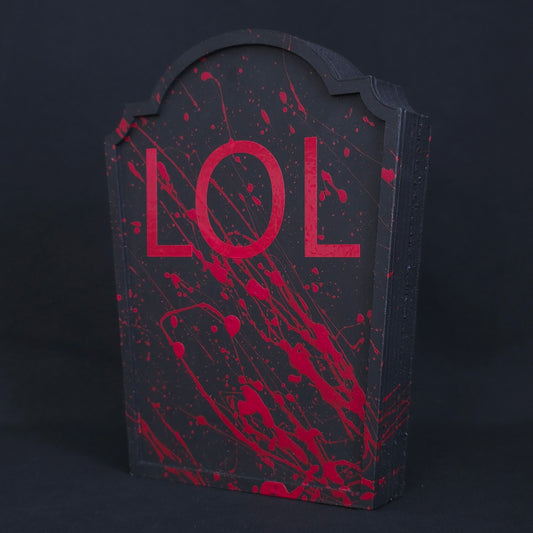LOL Splatter Tombstone