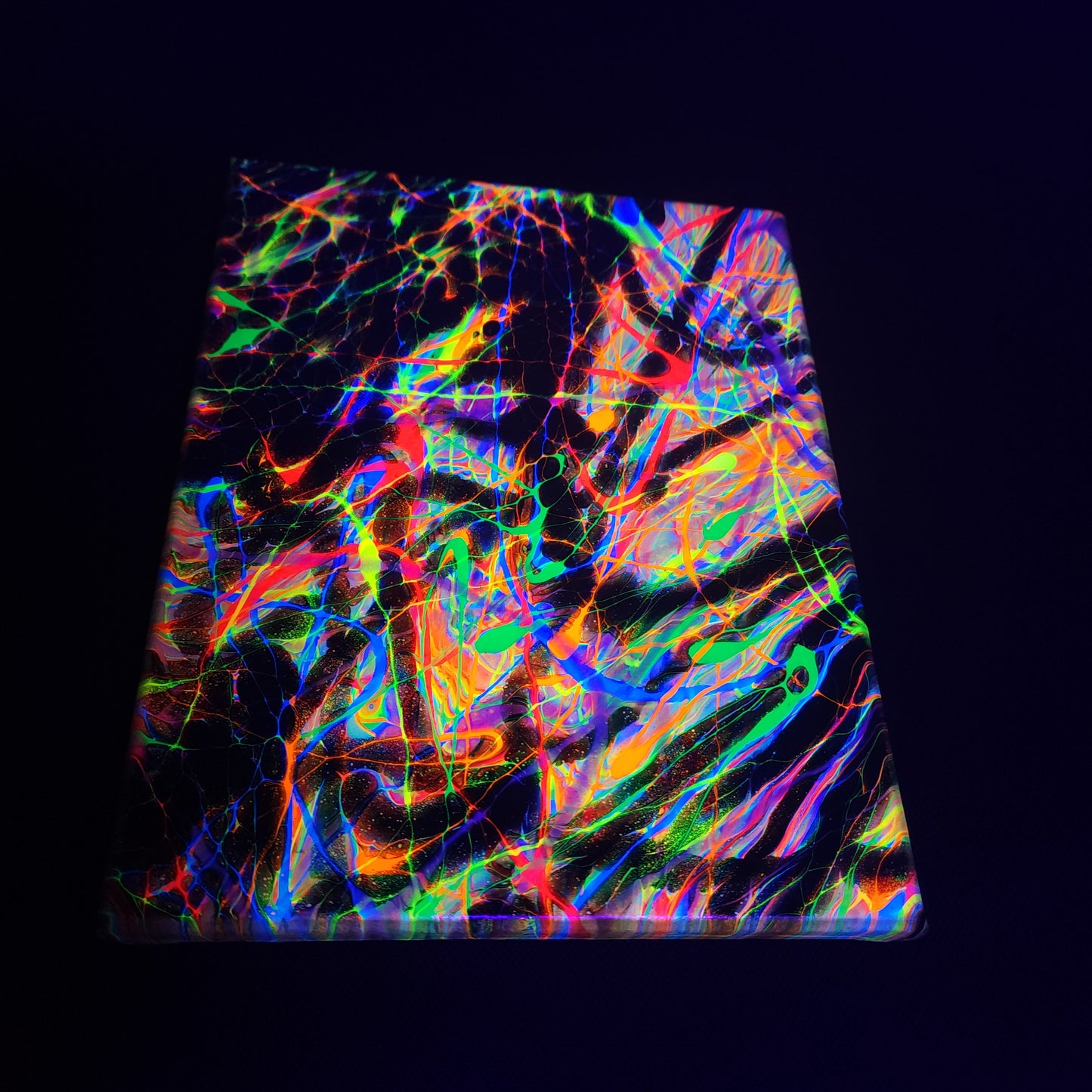 8x10 Neon "90s Vibe" Painting