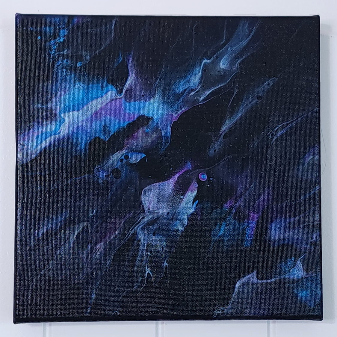 8x8 Metallic Fluid Painting