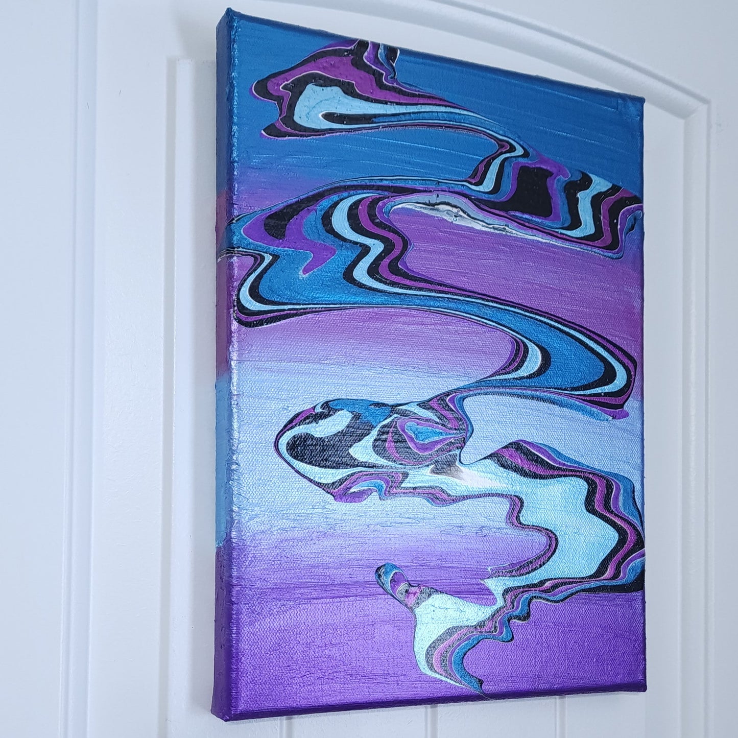 9x12 Metallic Painting