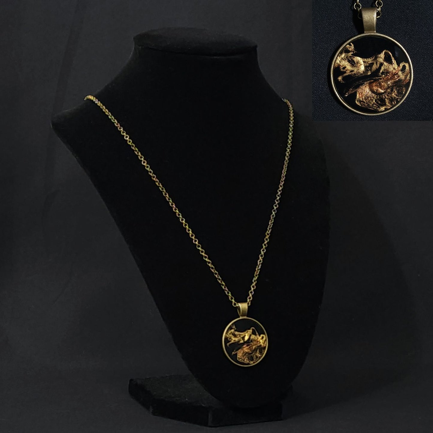 Bronze Pendant Necklaces