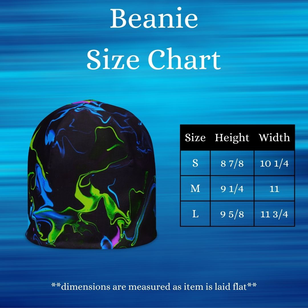 beanie size chart