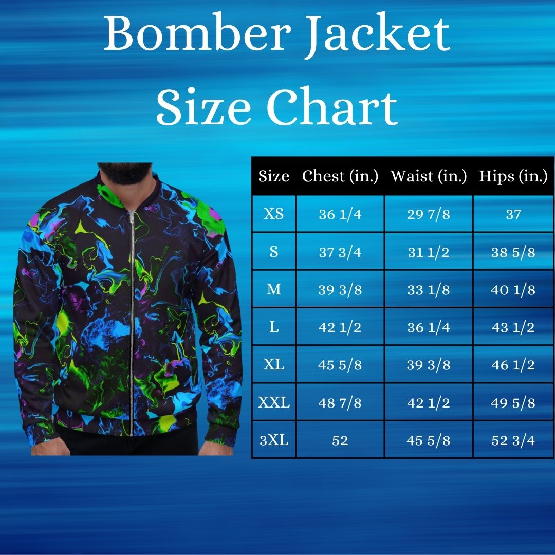 Neon Vapors 2 Unisex Bomber Jacket