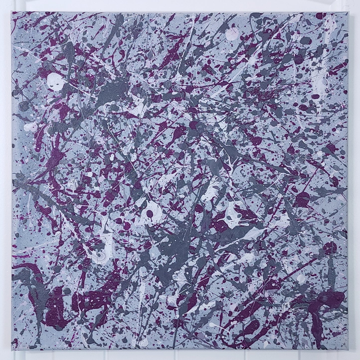 14x14 Splatter Painting