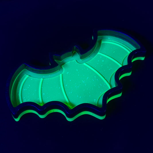 Resin Tray- Neon Green Bat