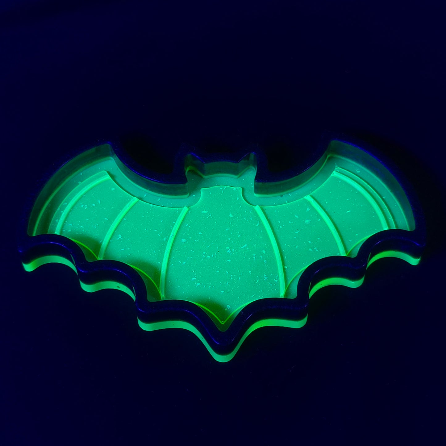 Resin Tray- Neon Green Bat