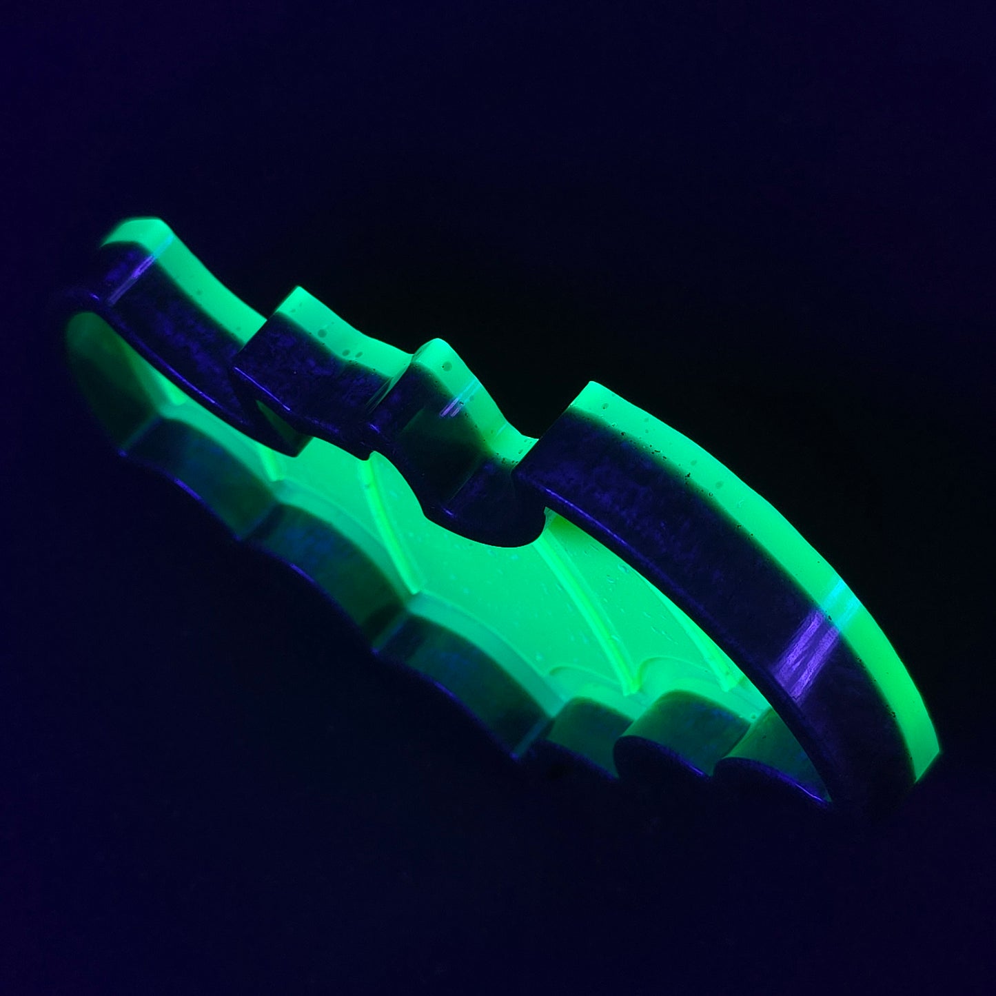 Resin Tray- Neon Green Bat