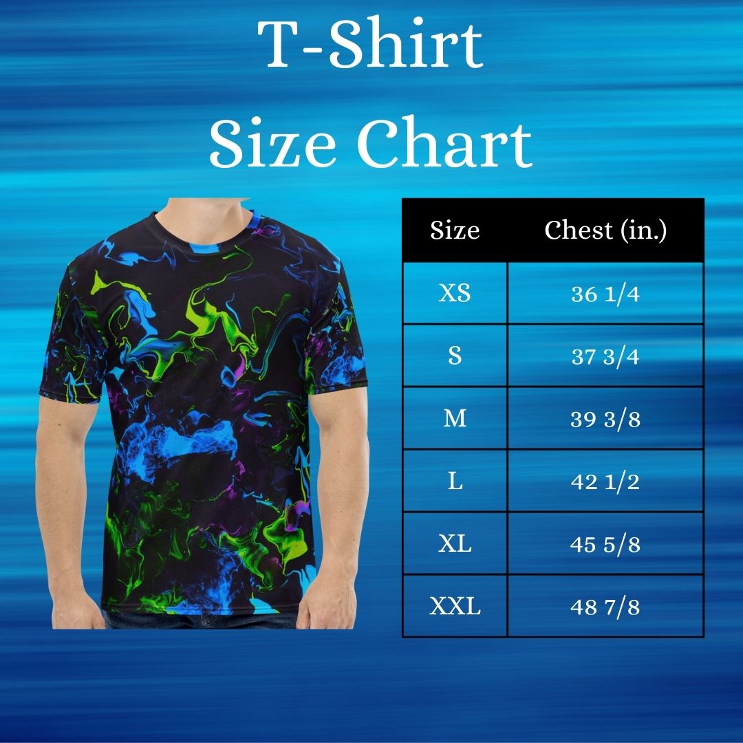 t-shirt size chart