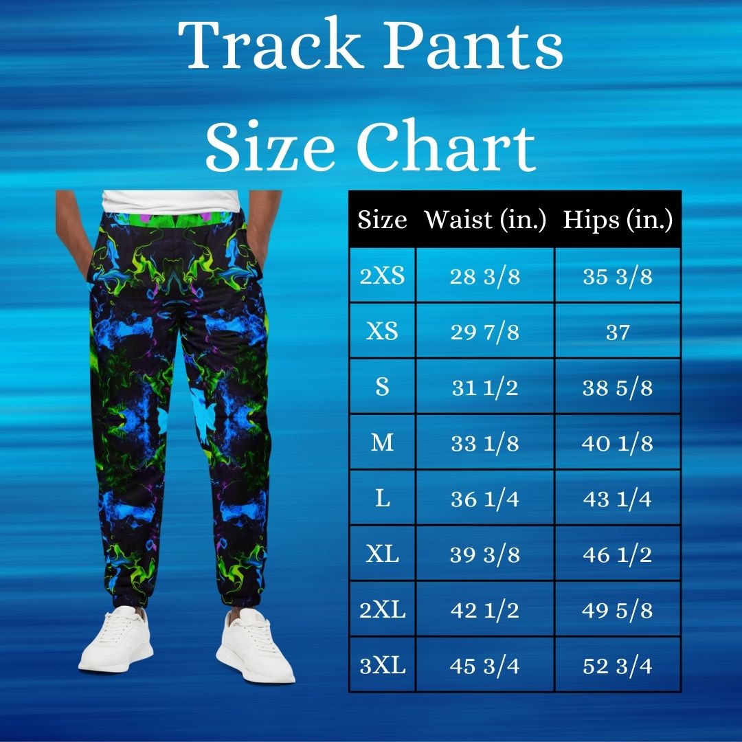 track pants size chart