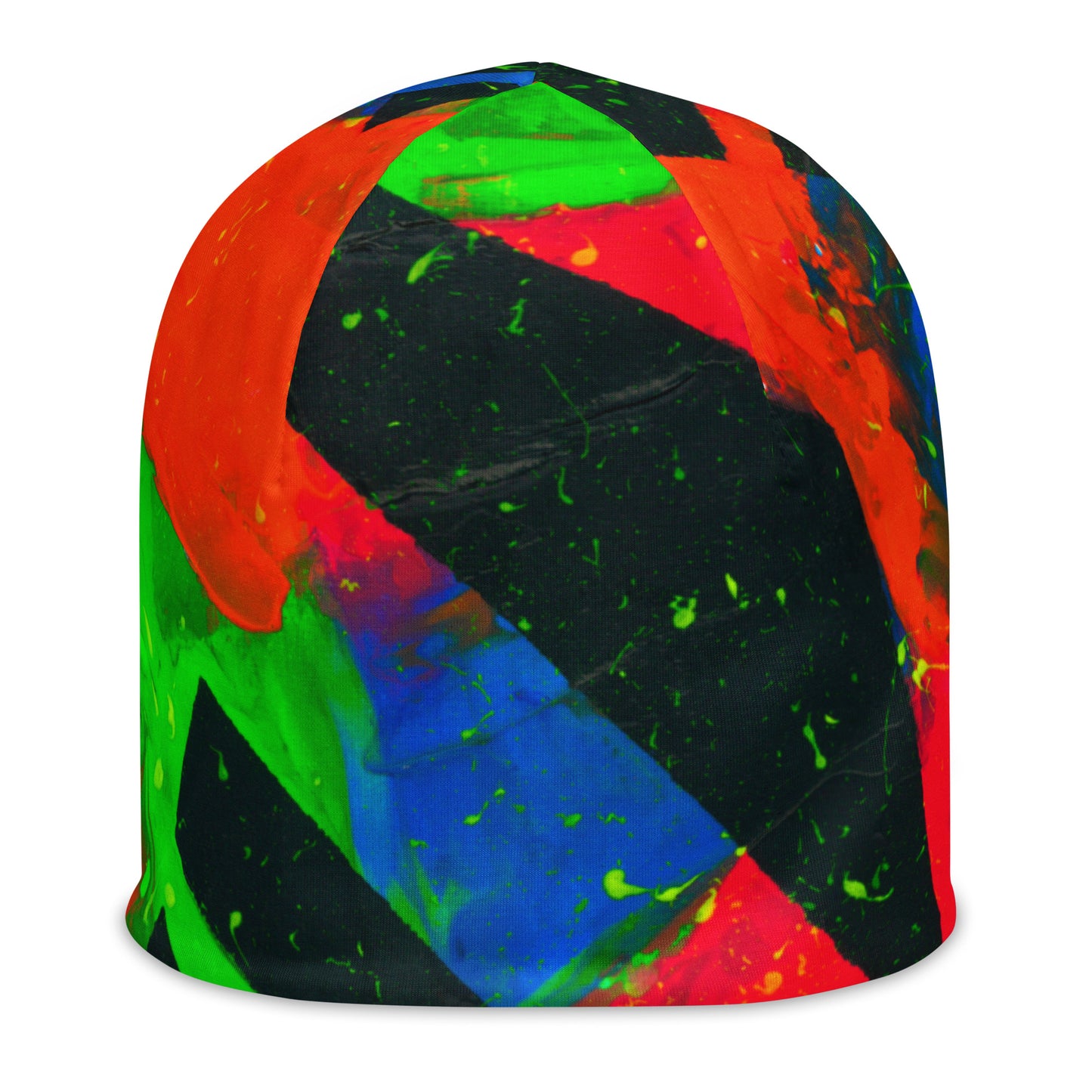 Neon Fracture Beanie