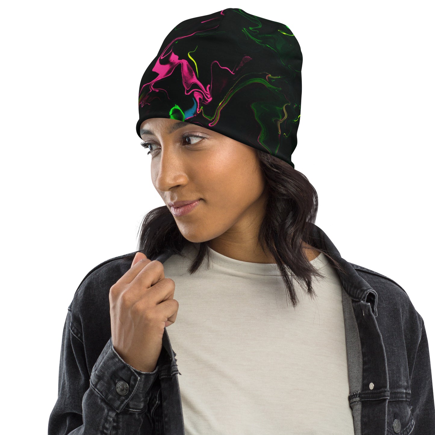 Neon Vapors Beanie