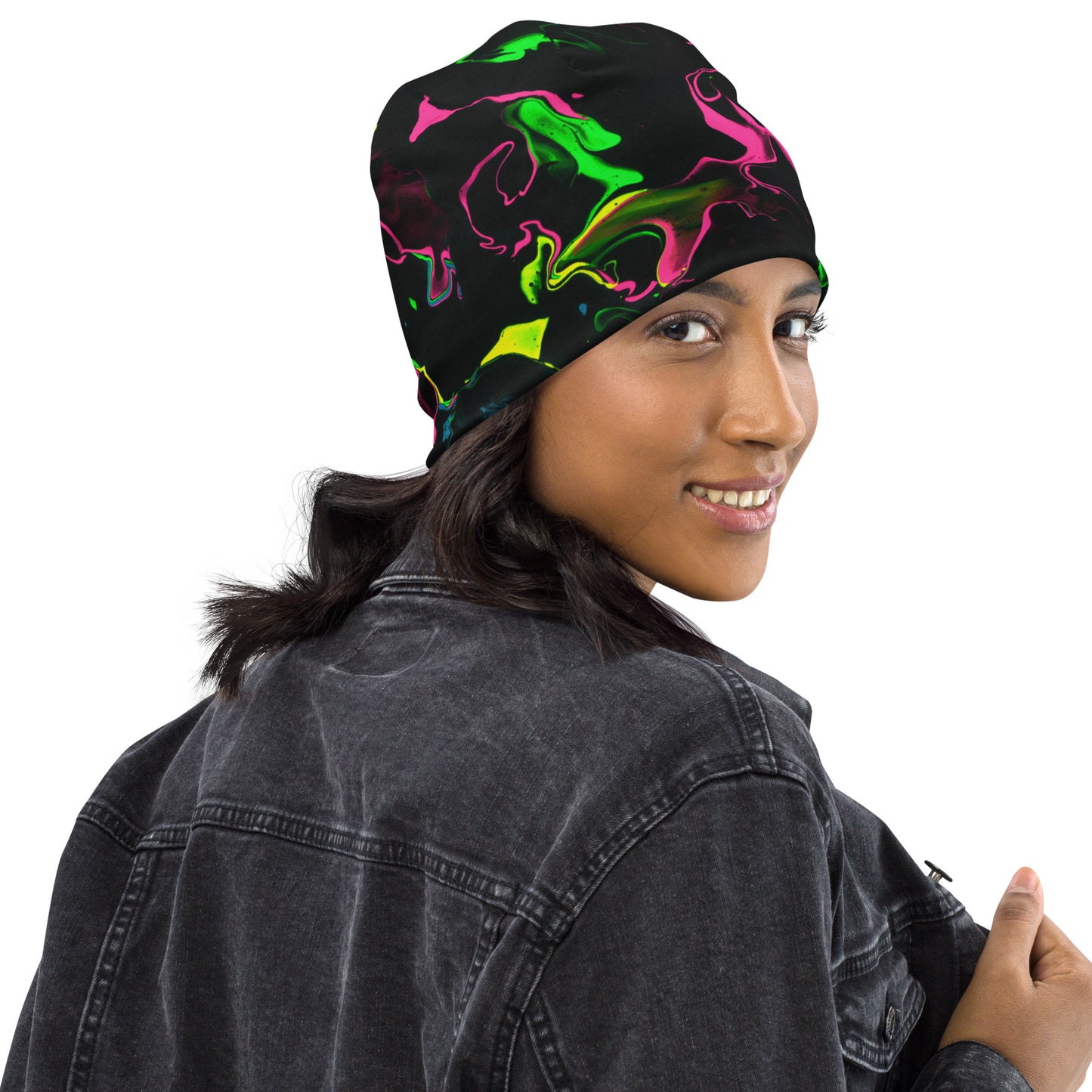 Neon Vapors Beanie