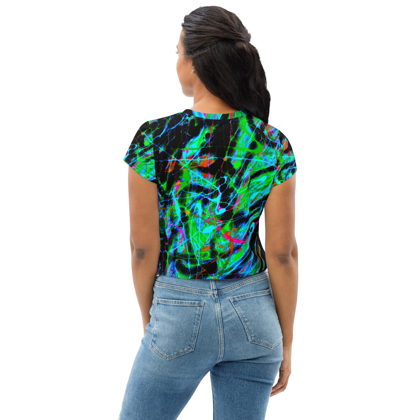 90s Vibe 2 Crop Tee