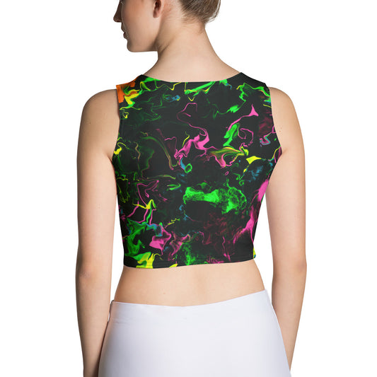 Neon Vapors Crop Top
