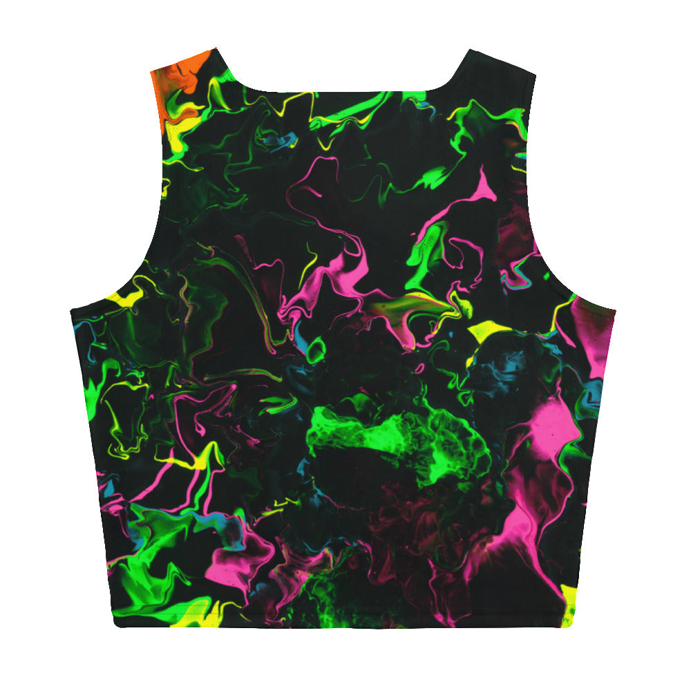 Neon Vapors Crop Top