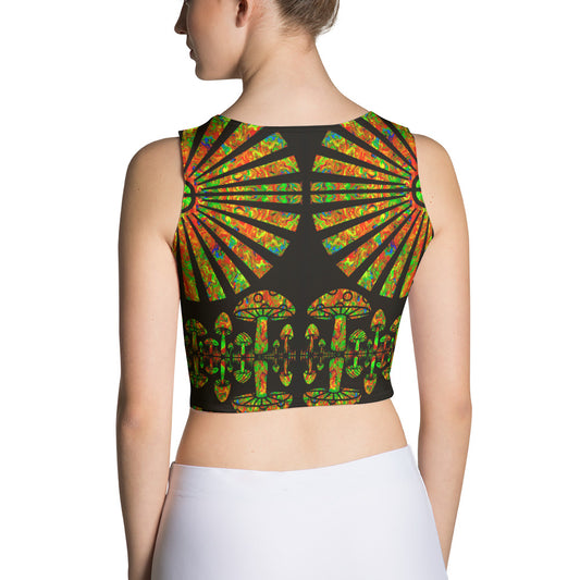 Sunshine & Shrooms Crop Top