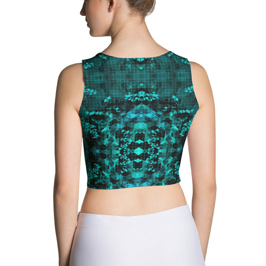 Geomatrix Crop Top