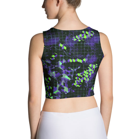 Geomatrix 2 Crop Top