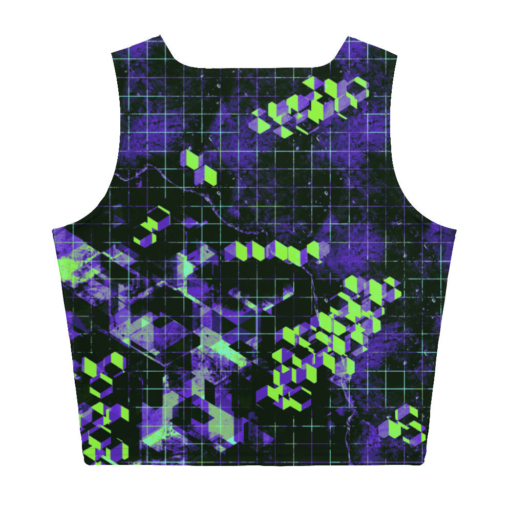 Geomatrix 2 Crop Top