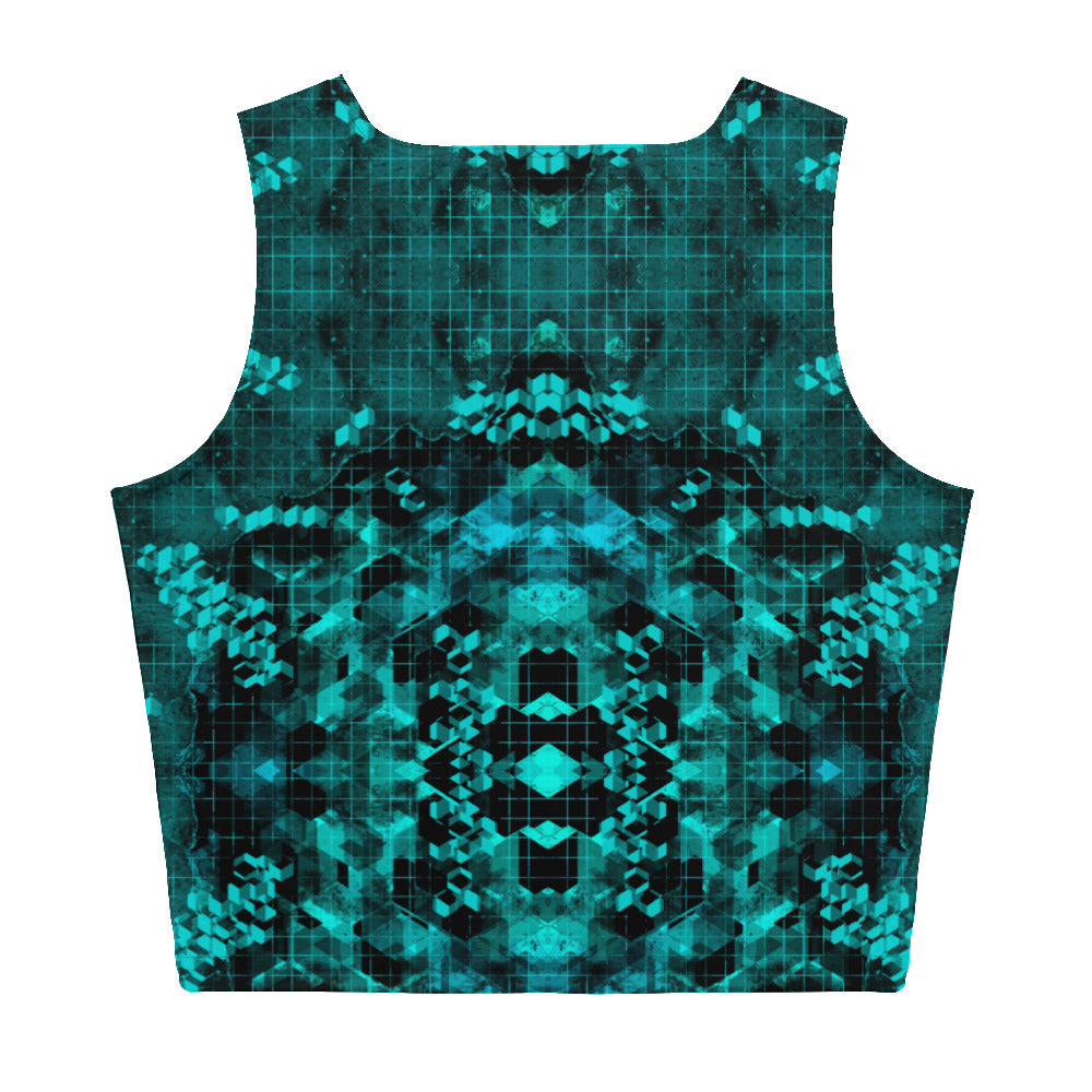 Geomatrix Crop Top