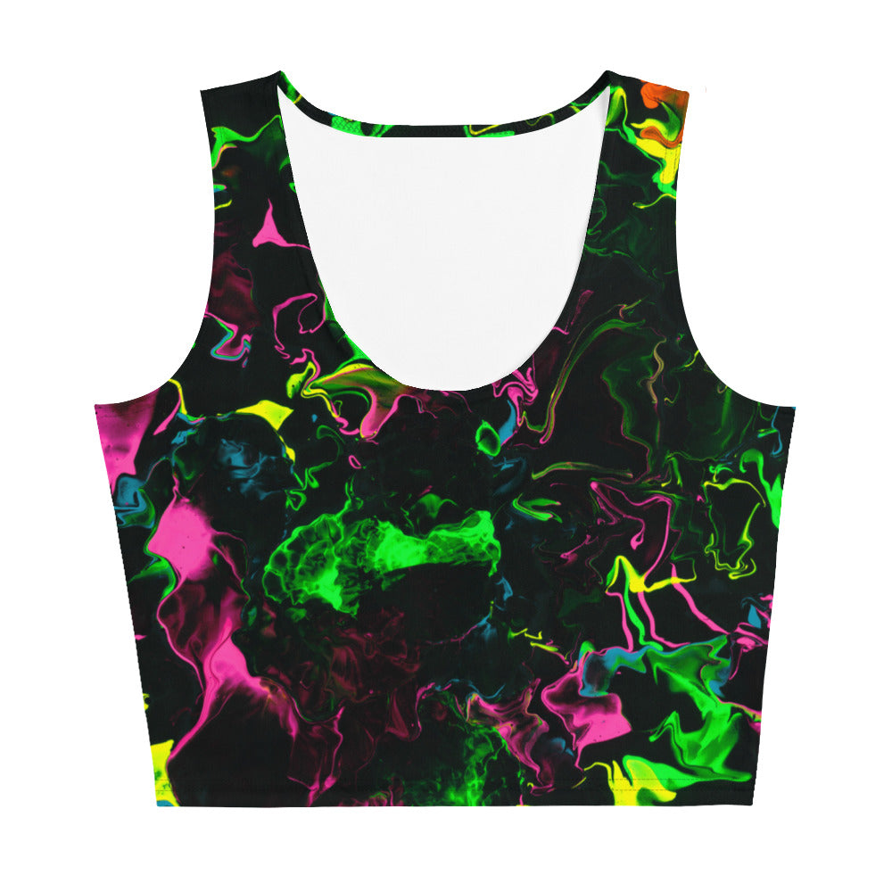 Neon Vapors Crop Top