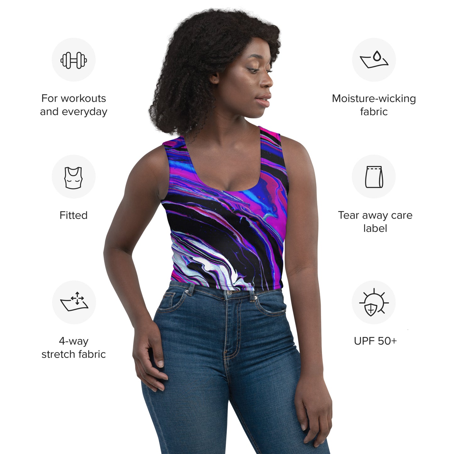 Melted Crop Top