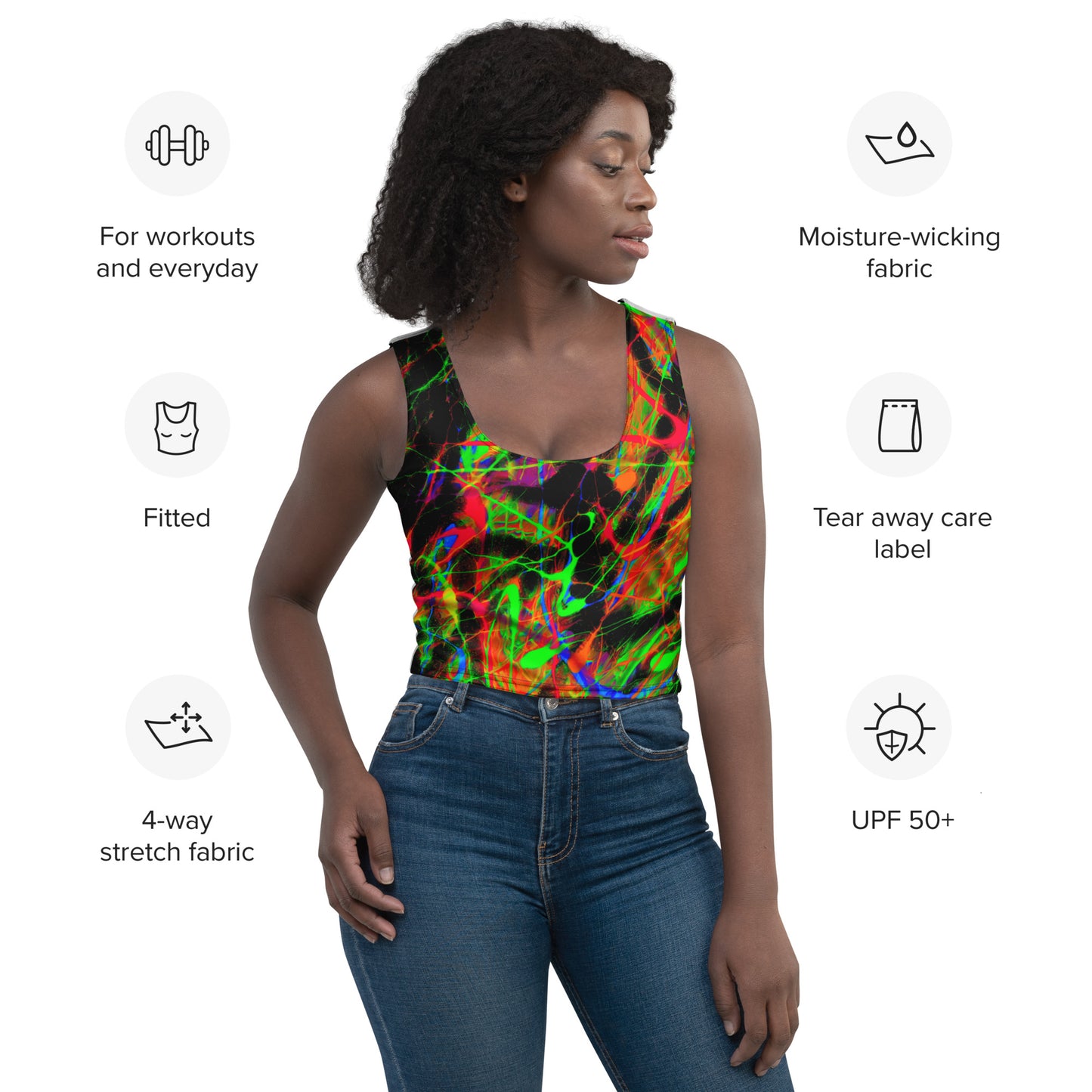 90s Vibe Crop Top
