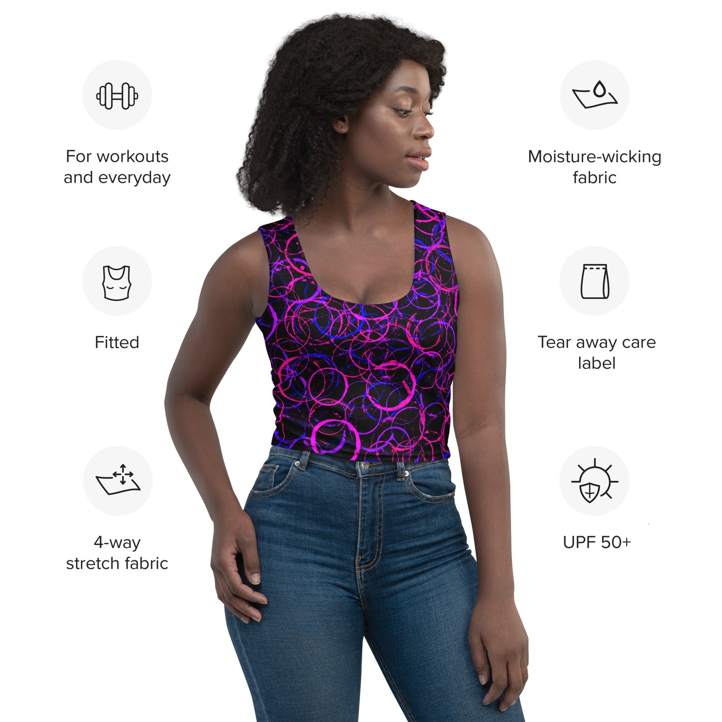 Bubbly 3 Crop Top
