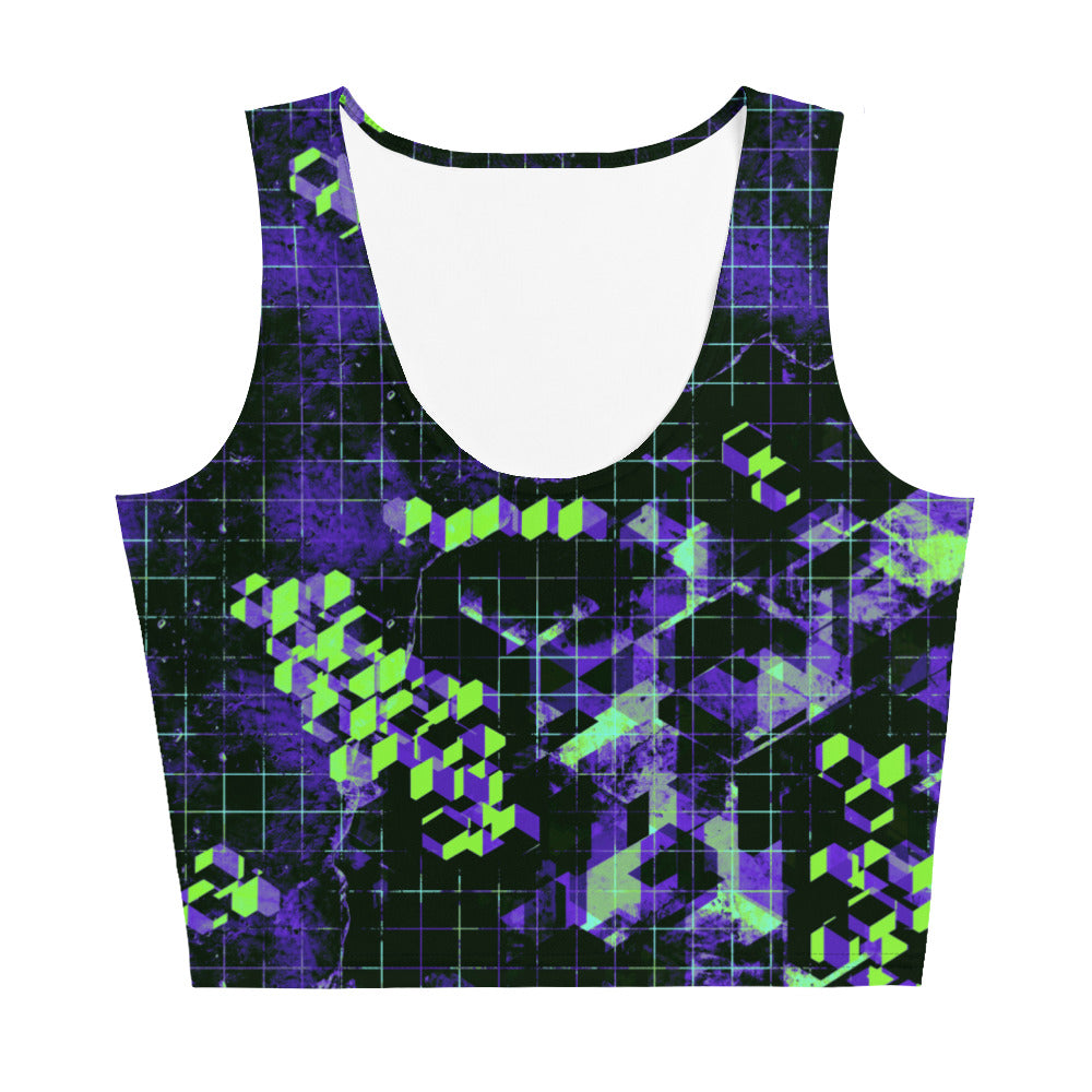 Geomatrix 2 Crop Top