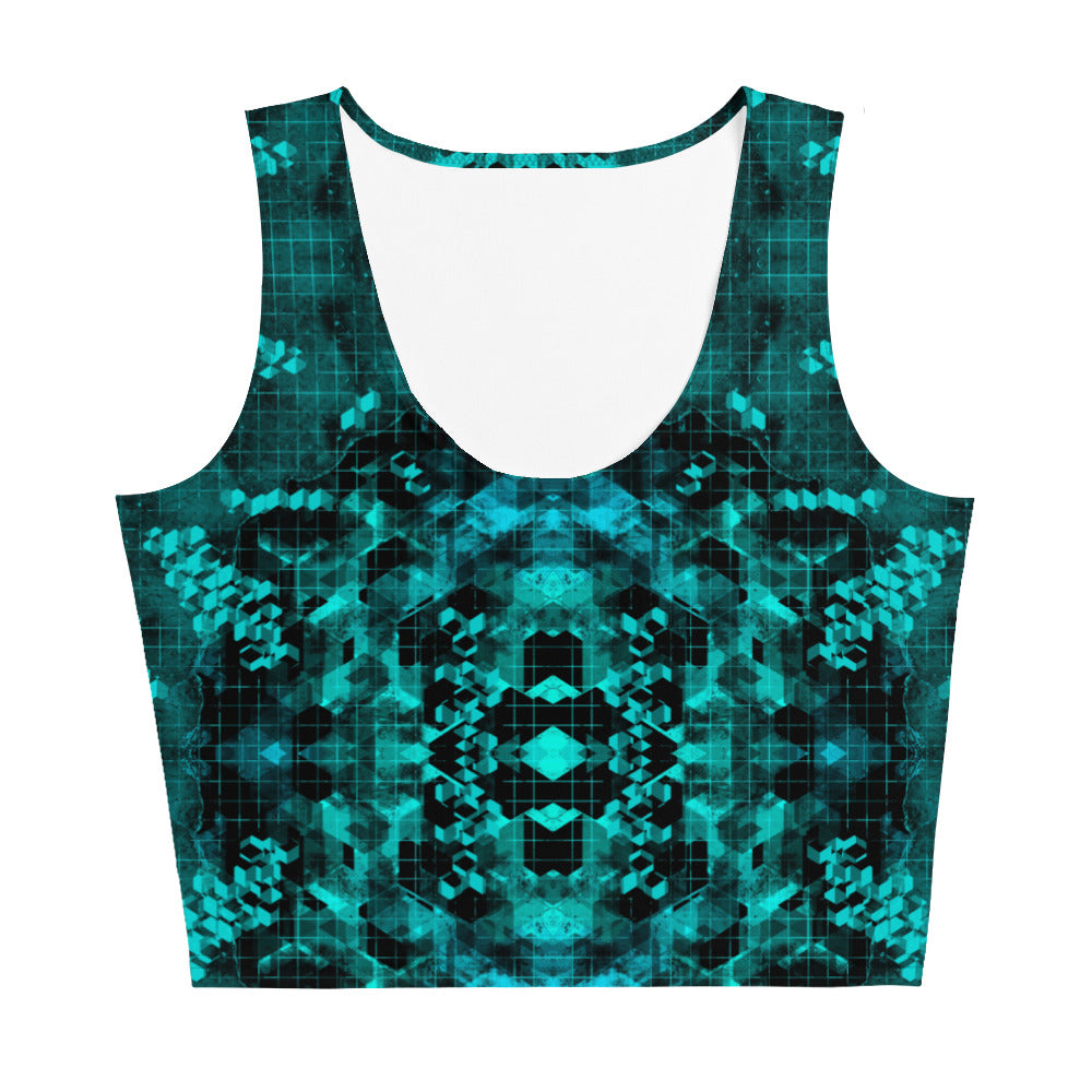 Geomatrix Crop Top