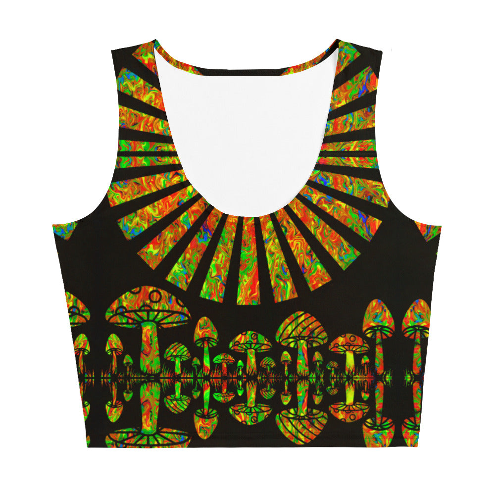 Sunshine & Shrooms Crop Top