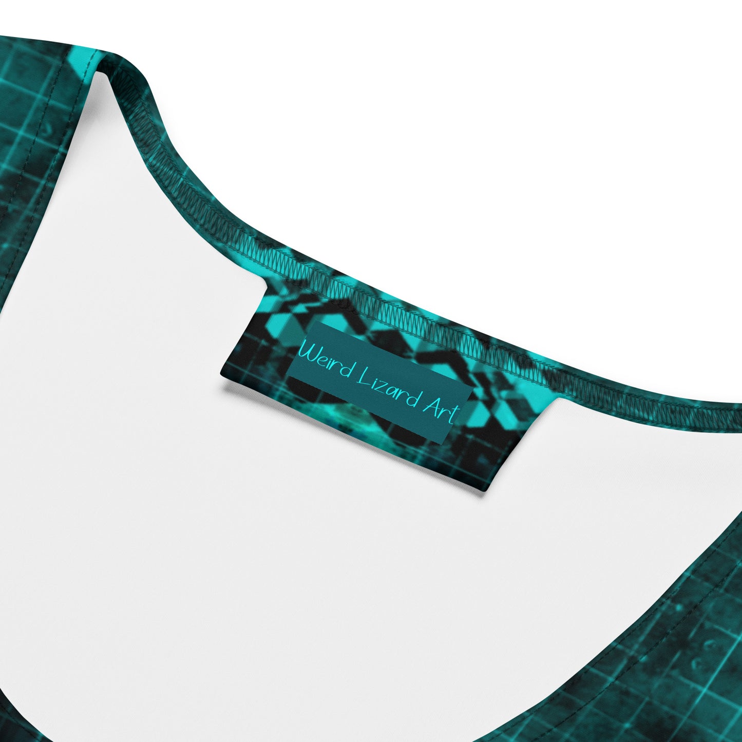 Geomatrix Crop Top