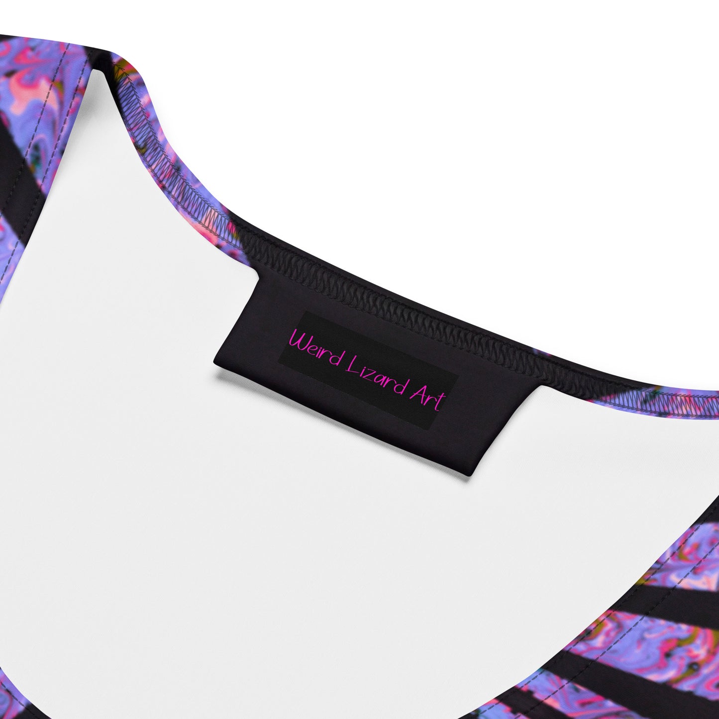 Sunshine & Shrooms (Purple) Crop Top