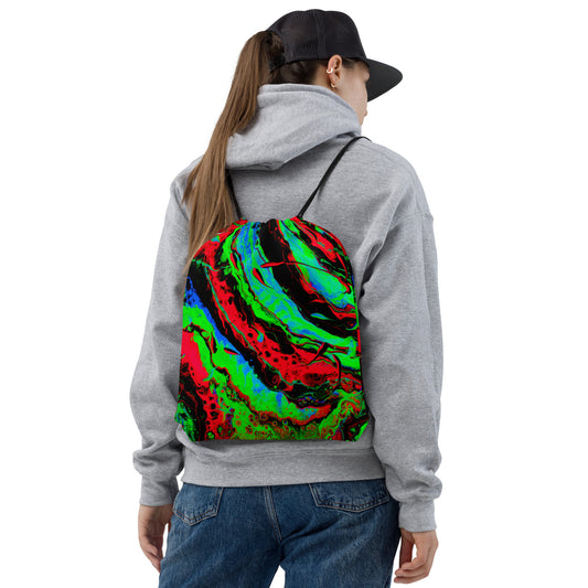 Toxic Decay Drawstring Bag