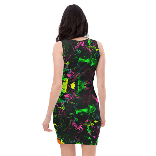 Neon Vapors Bodycon Dress