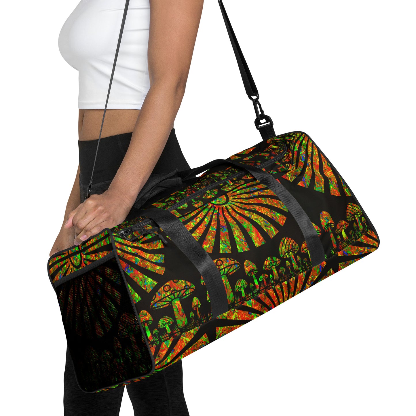 Sunshine & Shrooms Duffle Bag