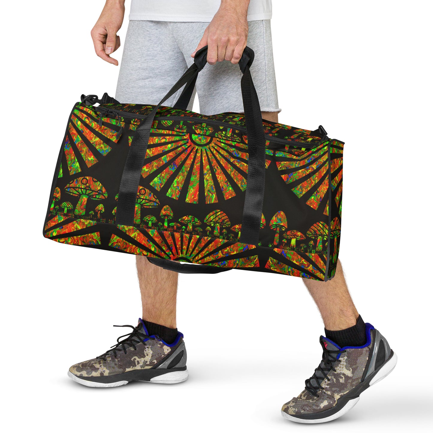 Sunshine & Shrooms Duffle Bag
