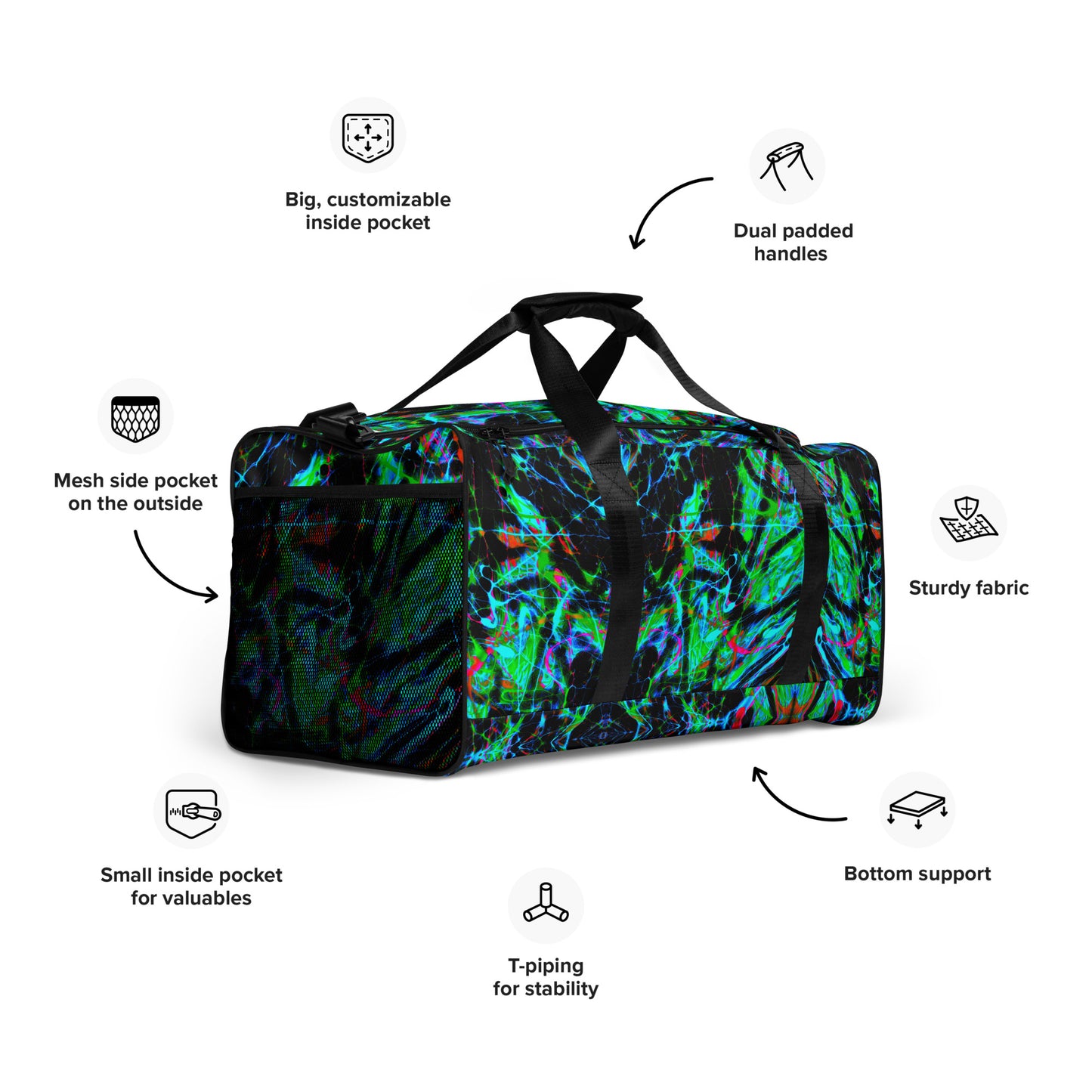 90s Vibe 2 Duffle Bag