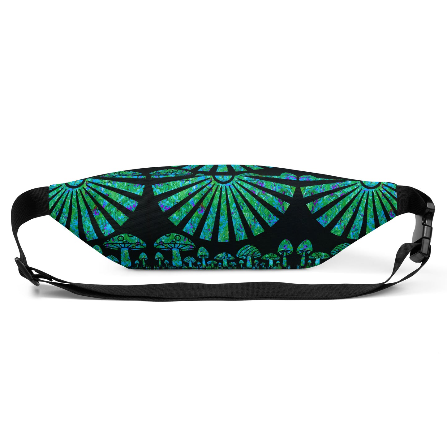 Sunshine & Shrooms (Green) Fanny Pack
