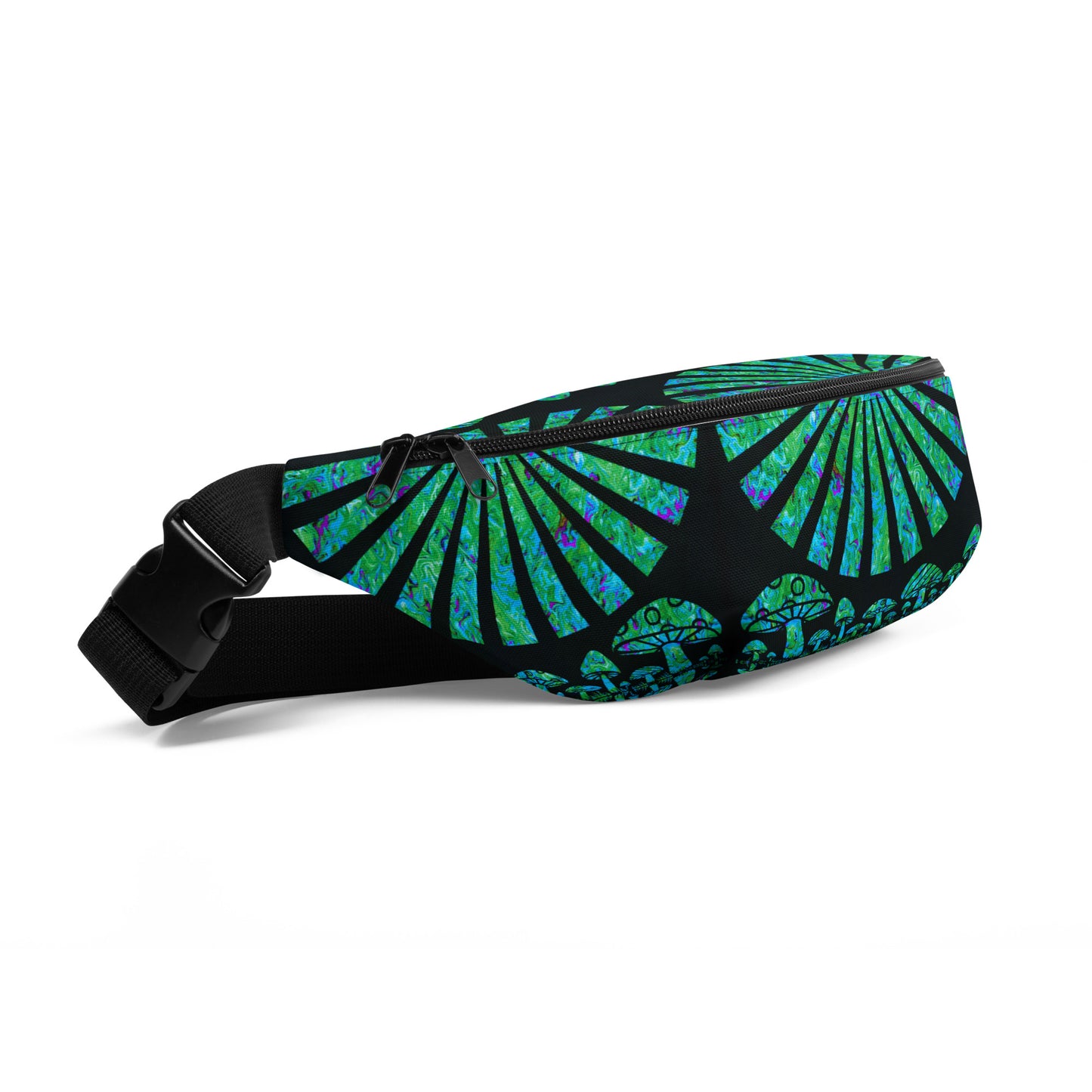 Sunshine & Shrooms (Green) Fanny Pack
