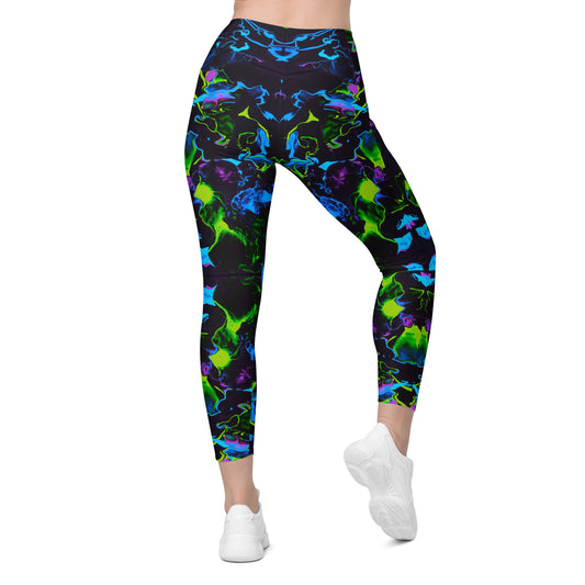 Neon Vapors 2 Leggings w/ Pockets