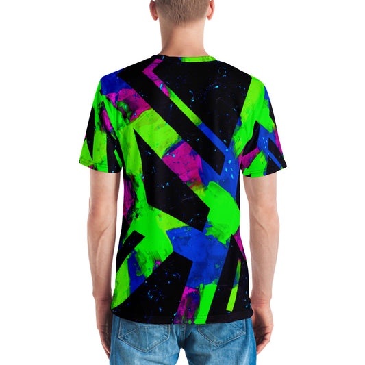 Neon Fracture 2 Men's T-Shirt